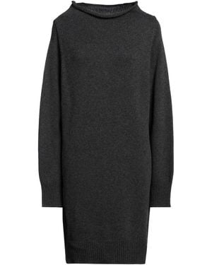Liu Jo Mini Dress Wool, Viscose, Polyamide, Cashmere - Black