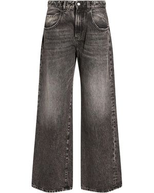 ICON DENIM Charcoal Jeans Cotton - Gray