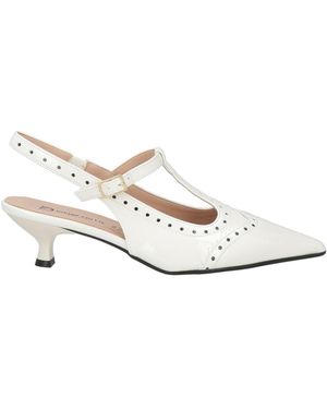 Divine Follie Court Shoes Textile Fibres - White