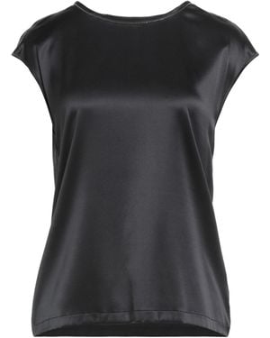 Peserico Top Virgin Wool, Silk, Elastane - Black