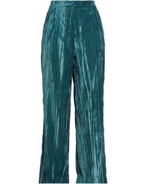 Nora Barth Trousers Polyester, Viscose - Blue