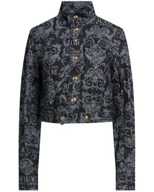 Versace Jeans Couture Denim Outerwear Cotton - Black