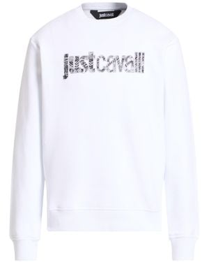 Just Cavalli Sweatshirts - White