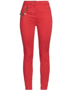 Elisabetta Franchi Pantaloni Jeans - Rosso