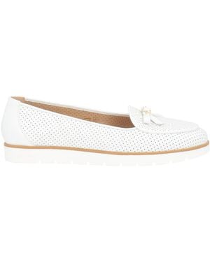 Baldinini Loafers Leather - White