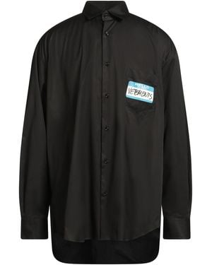 Vetements Shirts - Black
