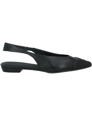 Emporio Armani Ballet Flats Ovine Leather - Black