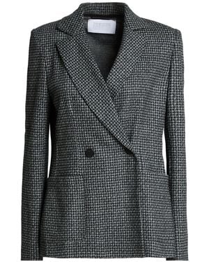 Harris Wharf London Blazer Virgin Wool, Silk - Black