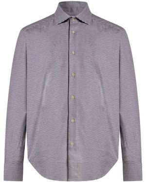 920 ITALIAN STYLE Shirt Cotton - Purple