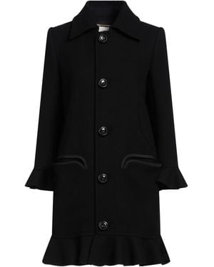 DSquared² Coat Virgin Wool, Polyamide, Silk - Black