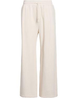 Dolce & Gabbana Cream Pants Cotton, Polyester, Elastane - Natural