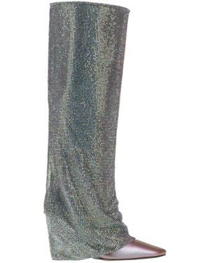 Benedetta Bruzziches Boot - Gray