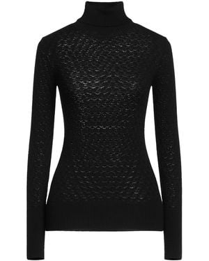 Eleventy Rollkragenpullover - Schwarz