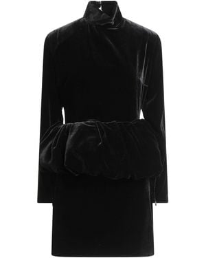 New Arrivals Mini Dress Silk - Black