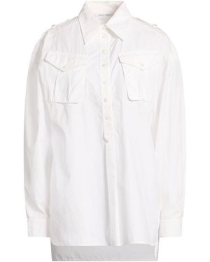 Alberta Ferretti Top Cotton - White