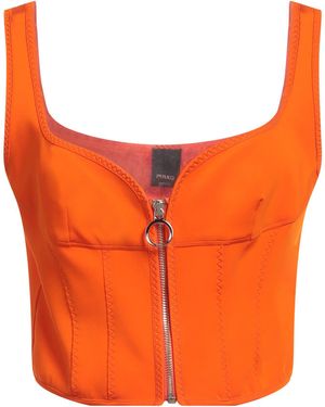 Pinko Top Polyamide, Viscose, Elastane - Orange