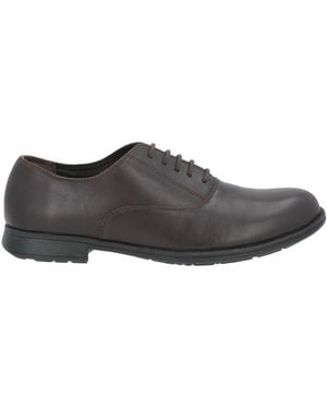 Camper Lace-Up Shoes Soft Leather - Gray