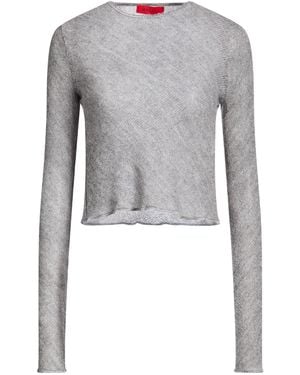 MAX&Co. Jumper Acrylic, Polyamide, Mohair Wool, Wool - Grey