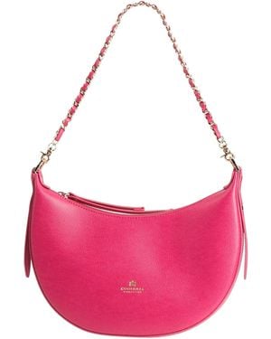CUOIERIA FIORENTINA Fuchsia Shoulder Bag Leather - Pink