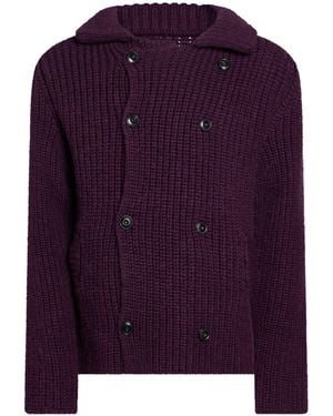 Irish Crone Strickjacke - Lila