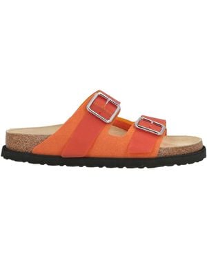 1774 BIRKENSTOCK Sandals Leather, Pvc - Orange