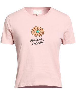 Maison Kitsuné T-Shirt Cotton - Pink
