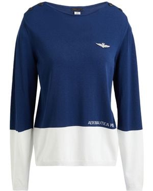 Aeronautica Militare Pullover - Blau