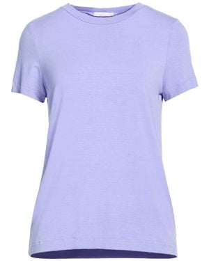 Carla G Lilac T-Shirt Viscose, Elastane - Blue