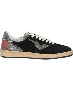 4b12 Sneakers Leather - Black
