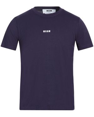 MSGM T-Shirts - Blue