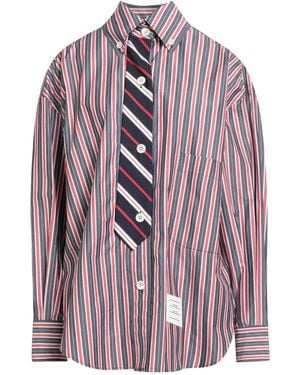 Thom Browne Shirt Cotton, Silk - Purple
