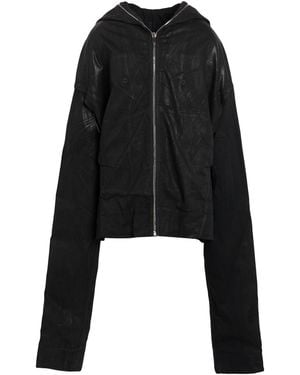 Rick Owens Denim Outerwear Cotton - Black