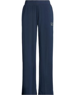 EA7 Pants Cotton, Elastane - Blue