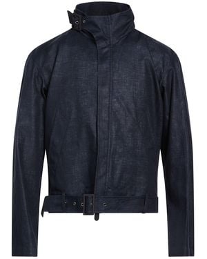 Giorgio Armani Jacket Linen, Polyester - Blue