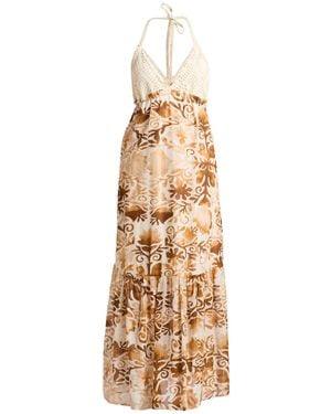 Kaos Maxi Dress - Metallic