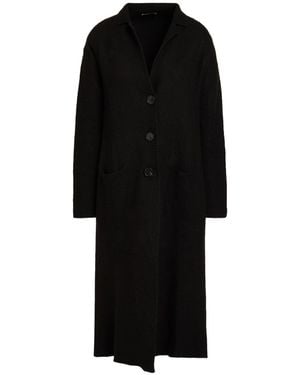 Roberto Collina Coat Merino Wool, Cashmere, Nylon - Black