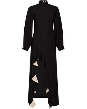 Raquel Diniz Maxi Dress Silk - Black