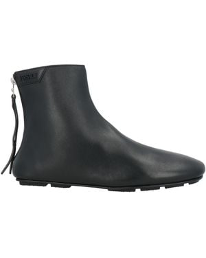 Versace Botines De Caña Alta - Negro