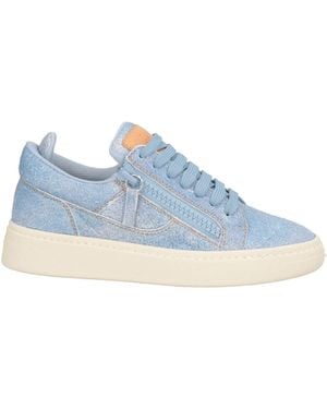 Giuseppe Zanotti Sneakers Leather - Blue