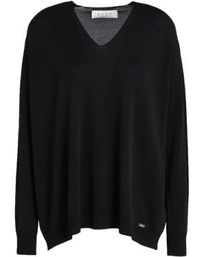 Kaos Day By Day Jumper Viscose, Polyamide - Black