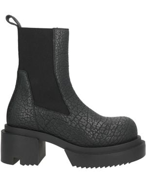 Rick Owens Boot Leather - Black