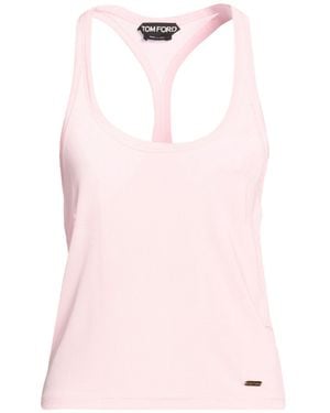 Tom Ford Tank Top Viscose, Elastane - Pink