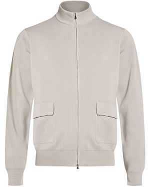 FILIPPO DE LAURENTIIS Light Cardigan Cotton - White