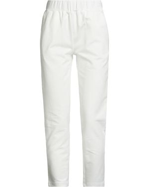 Liu Jo Pants Cotton, Elastane - White