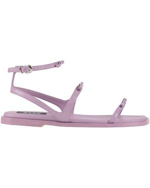 MSGM Sandals Textile Fibers - Pink