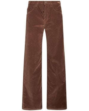 Dondup Trousers Acetate, Viscose - Brown