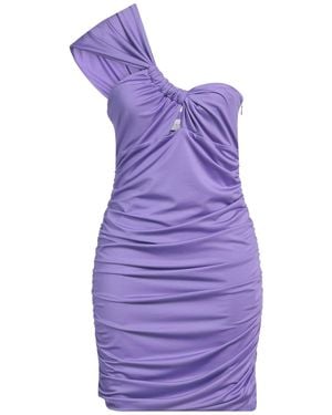 Gaelle Paris Mini Dress Polyester, Elastane - Purple