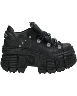 New Rock Trainers - Black