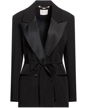 Manila Grace Blazer Polyester, Elastane - Black