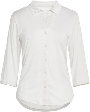 Majestic Filatures Shirt Silk, Organic Cotton - White